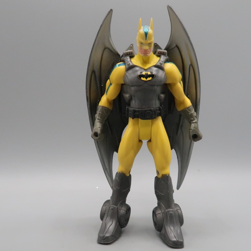 Yellow Batman Deluxe Battle Sled Figure DC Comics Vintage 2003